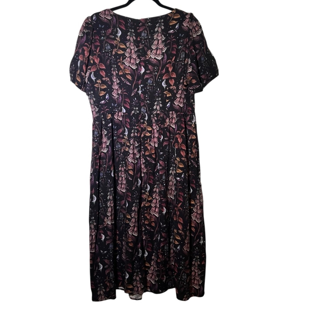 Disturbia Foxglove Button Detail Midi Dress NWT US 12 - Picture 3 of 12